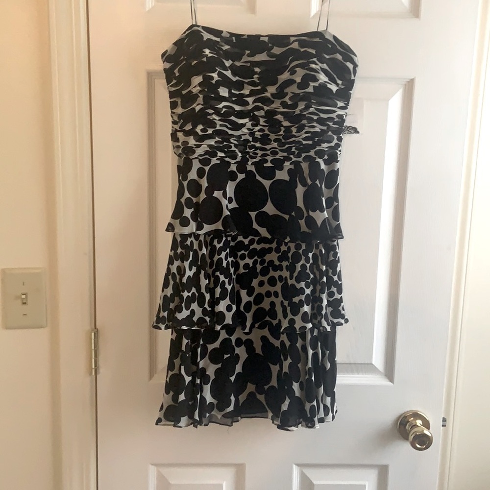 Silk chiffon Donna Morgan dress size 8.